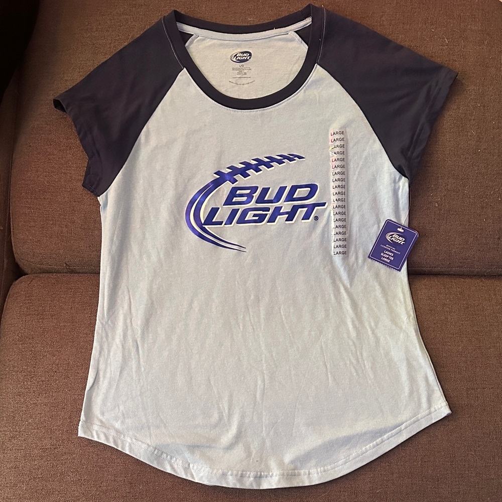NWT Bud Light Women’s Tee